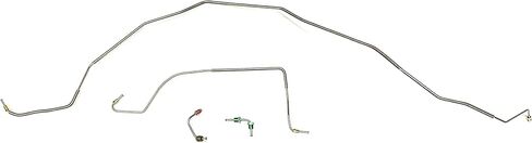 Front Brake Line Kit - Fits 68-72 Chevelle/Malibu/El Camino - Stainless - The Stop Shop in Saudi Arabia