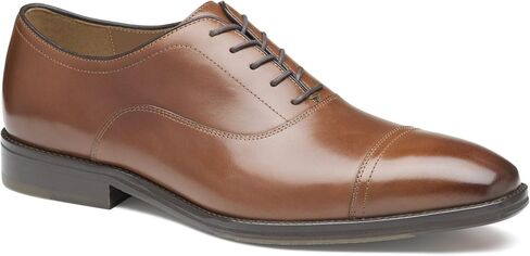 Johnston & Murphy Sullivan Cap Toe Men’s Shoe – Business Casual Leather Mens Dress Shoes, Comfortable Shoes for Men in Saudi Arabia