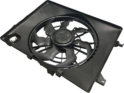 BOXI Engine Cooling Fan Assembly Fit for Hyundai Sonata 2011 2012 2.4L / for Kia Optima 2011 2012 2013 2014 2.4L (Replace 253803Q170 253803R170) in Saudi Arabia