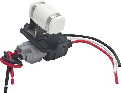 25385-07550 25385-A6000 Engine Cooling Fan Resistor with Wiring Harness Connector for 2011-2017 Hyundai Elantra Sonata & Kia Forte Optima Soul - Replaces 2538507550 25385A6000 in Saudi Arabia