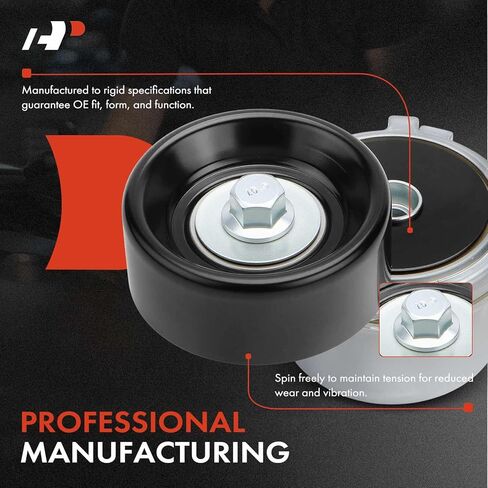 مجموعة شد الحزام الممتازة مع بكرة متوافقة مع دودج رام 2500/3500 1994-2001، D250 D350 W250 W350 1993، استبدال # 53008642، 53010240 in Saudi Arabia
