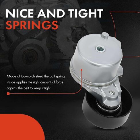 مجموعة شد الحزام الممتازة مع بكرة متوافقة مع دودج رام 2500/3500 1994-2001، D250 D350 W250 W350 1993، استبدال # 53008642، 53010240 in Saudi Arabia