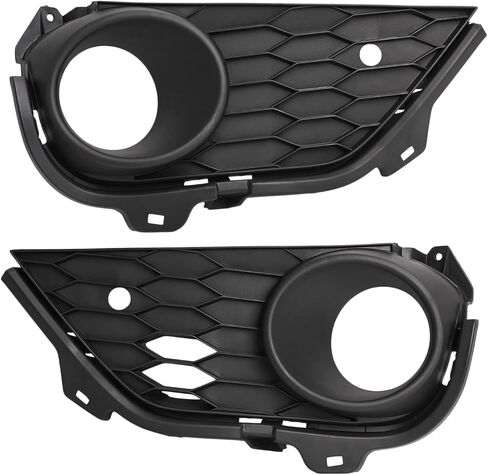 2 قطعة غطاء الكسوة ضوء الضباب الحافة صالح لهوندا الطيار 2019-2022 محكم الجبهة الوفير الضباب الخفيف يغطي مع ثقب الاستشعار يستبدل 71102TG7A60 71107TG7A60 HO1039142 HO1038142 71102TG7A50 in Kuwait