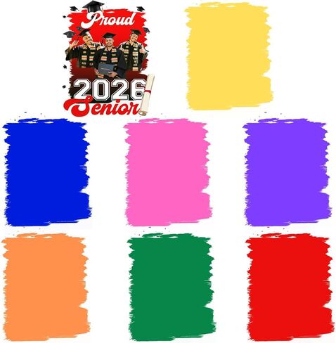 Graduation T-Shirt Design Custom Picture, 2026 Graduation, Proud Dad, Proud Mom of a Senior, Matching Family Graduate Shirt in Kuwait