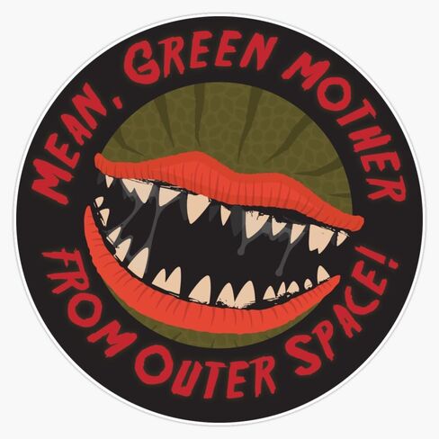 Mean Green Mother [Little Shop Of Horrors] Sticker Bumper Sticker Vinyl Decal 5" in Saudi Arabia