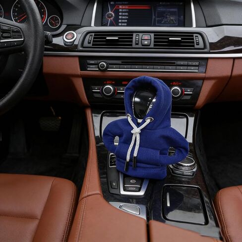 4pcs Gear Shift Hoodie Car Gear Shift Cover Mini Hoodie for Auto Shifter, Auto Interior Cute Gadgets, Universal Car Decoration Accessories in Kuwait