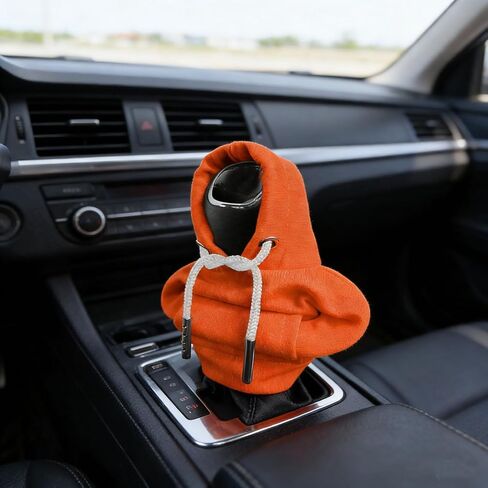 4pcs Gear Shift Hoodie Car Gear Shift Cover Mini Hoodie for Auto Shifter, Auto Interior Cute Gadgets, Universal Car Decoration Accessories in Kuwait