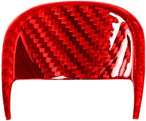 Cnkaka036 Real Carbon Fiber Dashboard Center Clock Compass Cover For Maserati Ghibli 2014 2015 2016 2017 2018 2019 2020 2021, Red in Kuwait