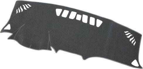 Dashboard Cover Dash Cover Mat Carpet for Chevy Equinox 2018-2022 Polyester Gray in Saudi Arabia