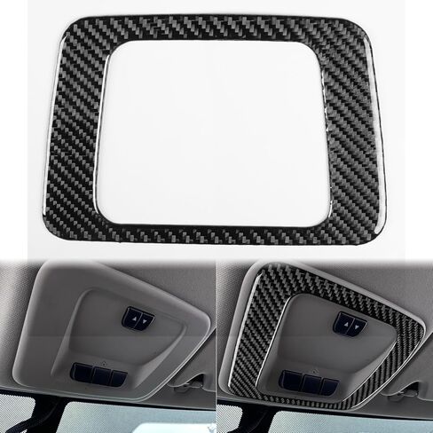 Real Carbon Fiber Dashboard Both Sides Air Vent Frame Panel Cover Interior Trim Sticker Compatible with Chevrolet Impala 2006 2007 2008 2009 2010 2011 2012 2013 Accessories Black in Saudi Arabia