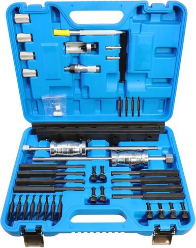 DPTOOL EN-51146 Fuel Injector Puller Removal Tool Rail Assembly Replacer Master Tool Kit Injector Seal Installer Tool Set Compatible with GM Opel Buick Vauxhall MG 1.0L 1.4L 1.5T LFVI 1.5 LG3 1.6L SGE in Saudi Arabia