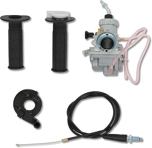 labwork Carburetor Handle Grip and Throttle Cable Replacement for Yamaha YZ80 1974-2001 YZ85 2002-2013 YZ85 Team 2011-2013 Carb in Kuwait