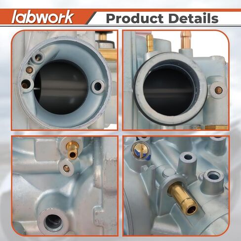 labwork Carburetor Handle Grip and Throttle Cable Replacement for Yamaha YZ80 1974-2001 YZ85 2002-2013 YZ85 Team 2011-2013 Carb in Kuwait