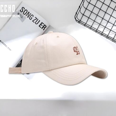 Baseball Cap Adjustable Dad Hat Curved Brim Casual Cap Unisex Adult Everyday Outdoor Headwear Fashion Sports Cap Beige in Saudi Arabia