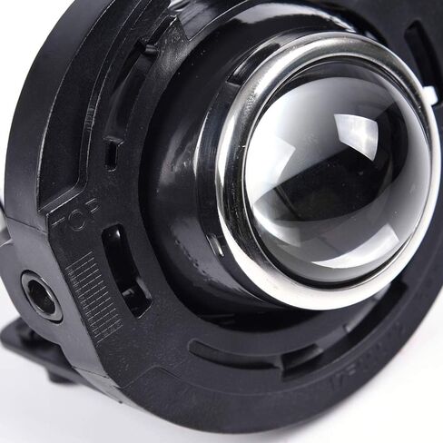 PIT66 Fog Light Compatible with 2014-2016 Chrysler 200 Town & Country/2020 Voyager/2014 Dodge Avenger/2015 Dart/2014-2020 Challenger Durango/ 2014-2021 Jeep Grand Cherokee Halogen Clear in Kuwait