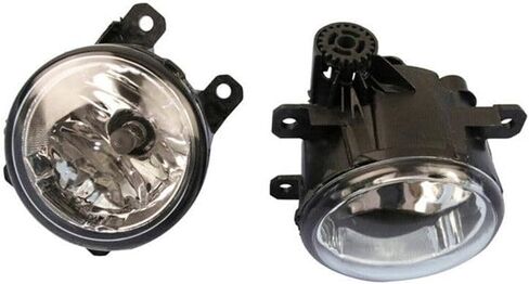 زوج مصابيح القيادة لمصابيح الضباب لزوج 2015-2018 Jeep Renegade Direct Fit مع مصابيح الهالوجين H11، متوافق مع OE 68256470AA وCH2592152، مقاوم للماء ومتين in Kuwait