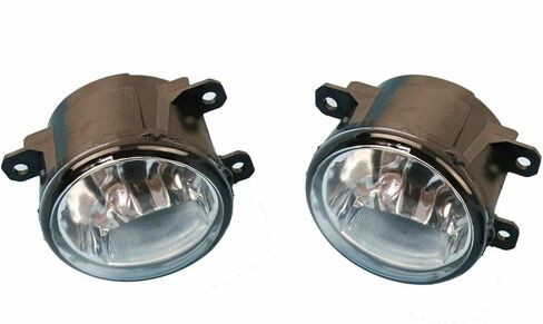 زوج مصابيح القيادة لمصابيح الضباب لزوج 2015-2018 Jeep Renegade Direct Fit مع مصابيح الهالوجين H11، متوافق مع OE 68256470AA وCH2592152، مقاوم للماء ومتين in Kuwait