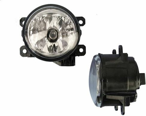 زوج مصابيح القيادة لمصابيح الضباب لزوج 2015-2018 Jeep Renegade Direct Fit مع مصابيح الهالوجين H11، متوافق مع OE 68256470AA وCH2592152، مقاوم للماء ومتين in Kuwait