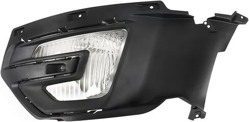 Silscvtt الجانب الأيسر للسائق مصابيح الضباب الأمامية الهالوجين استبدال الجمعية ل Explorer 2016-2017 الضباب القيادة الخفيفة ث/الحافة FB5Z15201G in Kuwait