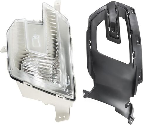 Silscvtt الجانب الأيسر للسائق مصابيح الضباب الأمامية الهالوجين استبدال الجمعية ل Explorer 2016-2017 الضباب القيادة الخفيفة ث/الحافة FB5Z15201G in Kuwait