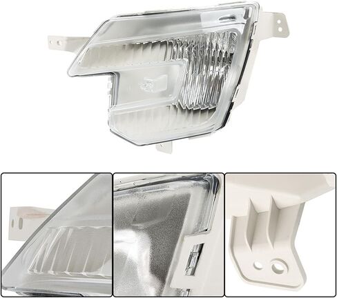 Silscvtt الجانب الأيسر للسائق مصابيح الضباب الأمامية الهالوجين استبدال الجمعية ل Explorer 2016-2017 الضباب القيادة الخفيفة ث/الحافة FB5Z15201G in Kuwait