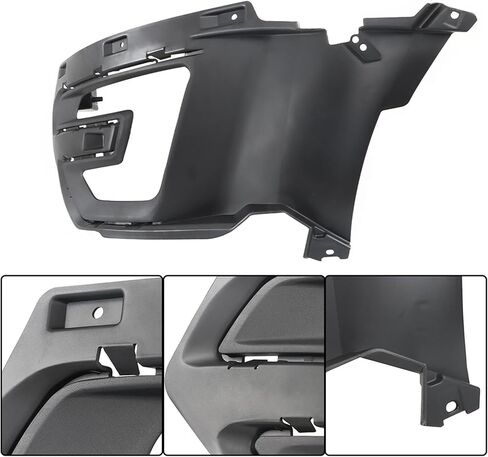 Silscvtt الجانب الأيسر للسائق مصابيح الضباب الأمامية الهالوجين استبدال الجمعية ل Explorer 2016-2017 الضباب القيادة الخفيفة ث/الحافة FB5Z15201G in Kuwait