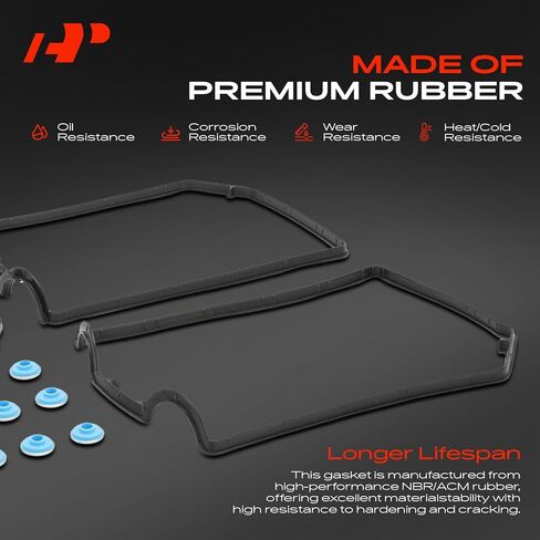 A-Premium Engine Valve Cover Gasket Set Compatible with Subaru Impreza 2002-2005 & Saab 9-2X 2005, 2.0L in Saudi Arabia