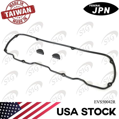 Engine Valve Cover Gasket Compatible with Nissan Model 240SX 1989-1990 & Axxess 1993-1995 & D21 1990-1994 & Pickup 1995-1997 with Engine Base 2.4L L4 2389cc (Rep# EVS50042R, 151061201) - VS50042R in Kuwait