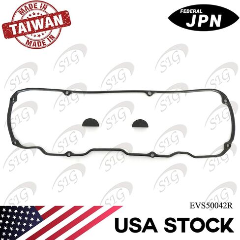 Engine Valve Cover Gasket Compatible with Nissan Model 240SX 1989-1990 & Axxess 1993-1995 & D21 1990-1994 & Pickup 1995-1997 with Engine Base 2.4L L4 2389cc (Rep# EVS50042R, 151061201) - VS50042R in Kuwait