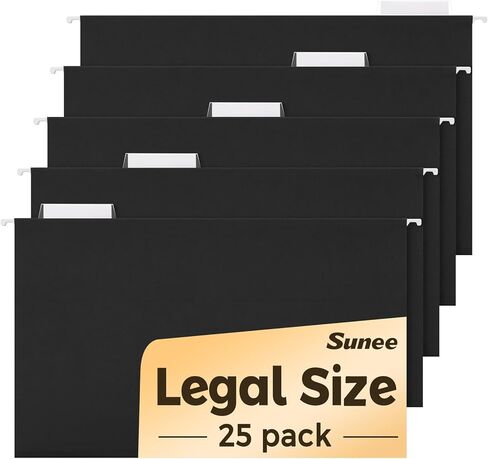 SUNEE Hanging File Folders Legal Size, 25 Pack File Folders 1/5-Cut Tabs, Morandi Colors, Stay Organized for Your Home and Office Bulk File and Documents in Kuwait