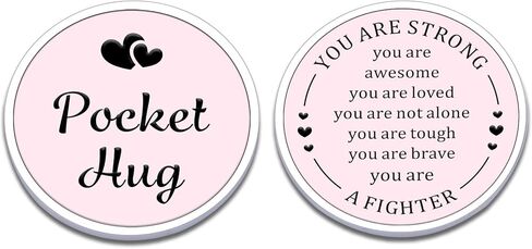 Breast Cancer Gifts for Women,Breast Cancer Awareness Accessories,Cancer Patients Must Have,Breast Cancer Awareness Bulk Items,Chemotherapy Must-Haves for Women,Cancer Comfort Item,Pocket Hug for Her in Saudi Arabia