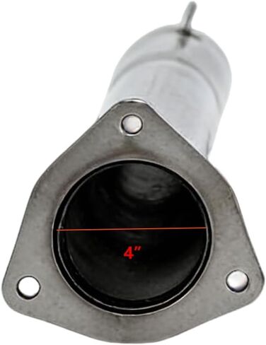 Stainless Steel Exhaust Pipe Kit for 2011-2017 Ford F250 F350 Super Duty 6.7L 4" Powerstroke Diesel in Kuwait