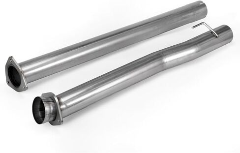 Stainless Steel Exhaust Pipe Kit for 2011-2017 Ford F250 F350 Super Duty 6.7L 4" Powerstroke Diesel in Kuwait