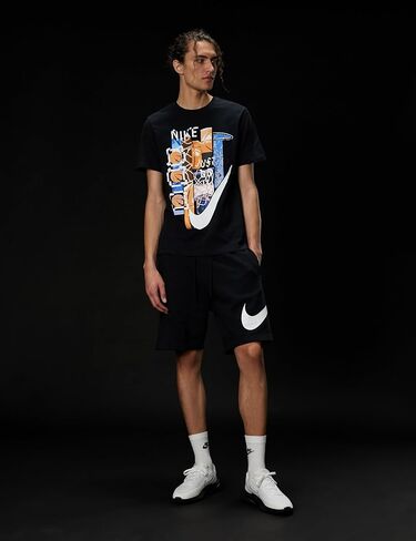 Nike Men's Basketball Graphic T-Shirt, Black, 4X-Large in Saudi Arabia