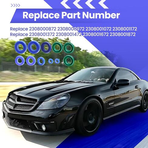 ASTROSYNC Rebuilt Seal kit Fit For Mercedes R230 2003-2011 Hydraulic Roof Cylinders Replace 2308000872 2308000972 2308001072 2308001172 2308001372 2308001472 2308001672 2308001872 in Saudi Arabia