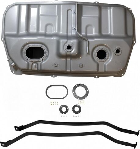 TRQ 17 Gallon Fuel Gas Tank and Strap Kit Set for Hyundai Santa Fe in Saudi Arabia