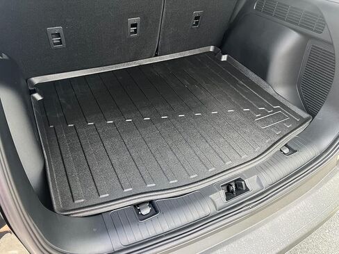 بطانة الحمولة - سجادة صندوق السيارة لسيارة Ford Escape 2020-2026 - سجادات صندوق السيارة المقاومة للطقس للسيارات ذات الشفة المرتفعة - سجادة صندوق السيارة غير القابلة للانزلاق - تصميم مقطوع مسبقًا بالليزر in Saudi Arabia