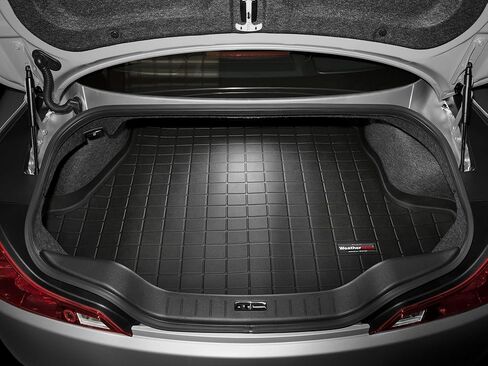 بطانة صندوق السيارة من WeatherTech لسيارة Infiniti G، Q60 Trunk (40338)، أسود in Saudi Arabia
