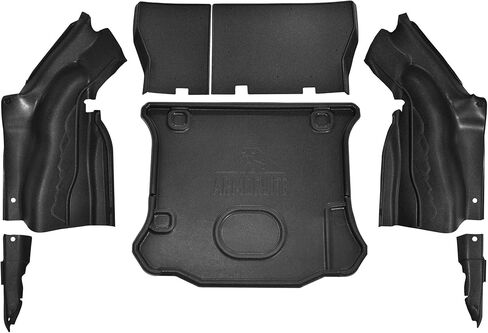 Armorlite Cargo Set for Jeep Wrangler - 2011-2018 JKU (4-Door) – Cargo Mat, Left and Right Wheelhouse Covers & Seatback Covers - Mesa Smoke - B1013651-BLK1-AA in Saudi Arabia