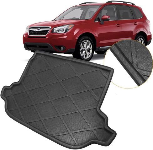 FSFY Cargo Liners Rear Cargo Trunk Tray Floor Mats All Weather Custom-Fit 3D Waterproof Protector for Subaru Forester 2014-2017 in Saudi Arabia