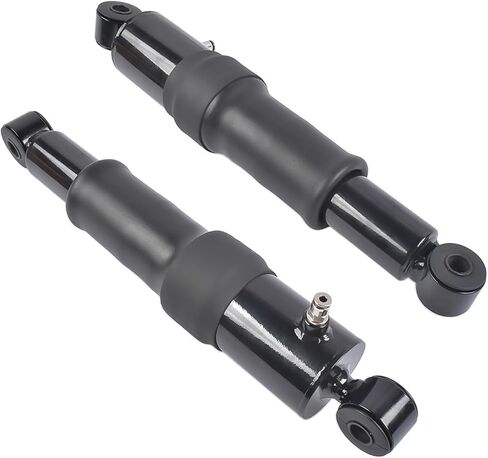 Dirty Air Rear Steel Air Ride Shocks Suspension Pair Replacement for Harley-Davidson Touring Bagger 1980-2023# DA-SRD747-PR in Kuwait