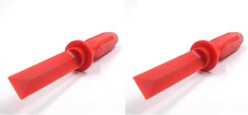 CKAuto Non-Marring Super Grip Plastic Chisel Scraper, Wheel Weight Remover,Red in Saudi Arabia