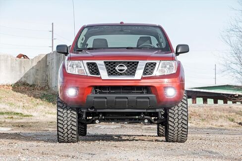 Rough Country 2" Black Series LED Fog Light Kit for 05-20 Frontier - 71023 in Saudi Arabia