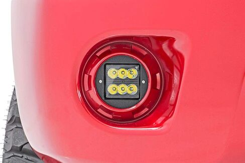 Rough Country 2" Black Series LED Fog Light Kit for 05-20 Frontier - 71023 in Saudi Arabia