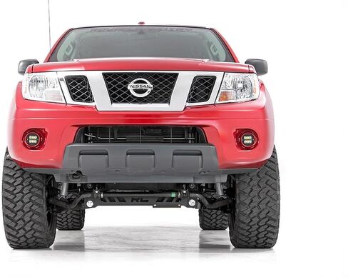 Rough Country 2" Black Series LED Fog Light Kit for 05-20 Frontier - 71023 in Saudi Arabia