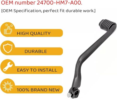 Shifter Shift Pedal Lever Replacement for Honda TRX250EX for Sportrax 2001-2008 TRX250X 2009-23 in Saudi Arabia