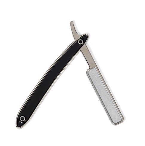 MD Straight Razor Lapel Pin (Black) in Kuwait