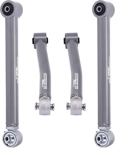 maXpeedingrods Adjustable 0-6" Lift Rear Control Arms for Jeep Wrangler JK JKU 2007-2018 2/4 Door, Upper Lower 4 Pcs in Saudi Arabia