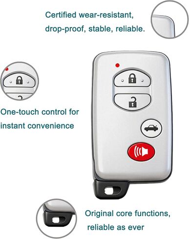 Smart Key Fob for Toyota Camry 2010-2012, FengRKey Remote Control Key Fob Compatible for Toyota Camry Avalon 2010-2012 HYQ14AAB 89904-06070 89904-06130 271451-3370 in Kuwait