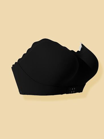 Women's Strapless Bra Gathering Seamless Wrap Bras Invisible Bralette Wirefree Non-Slip Tube Top with Support in Saudi Arabia
